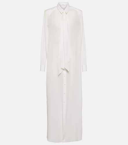 Layered silk maxi dress - Wardrobe.NYC - Modalova