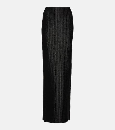 Mid-rise cotton-blend maxi skirt - Tom Ford - Modalova