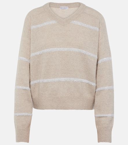 Brunello Cucinelli V-neck sweater - Brunello Cucinelli - Modalova