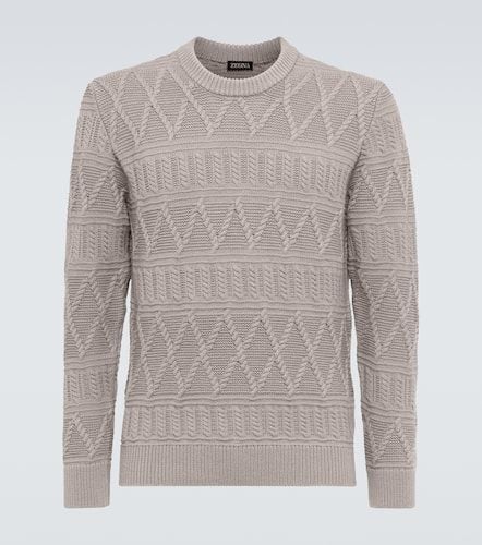 Zegna Jersey Aran de lana - Zegna - Modalova