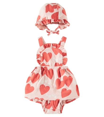 Baby – Set abito e cuffietta Love in cotone - Jellymallow - Modalova