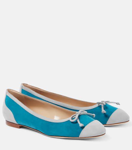 Capbal suede ballet flats - Manolo Blahnik - Modalova