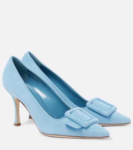 Maysale 90 suede pumps - Manolo Blahnik - Modalova