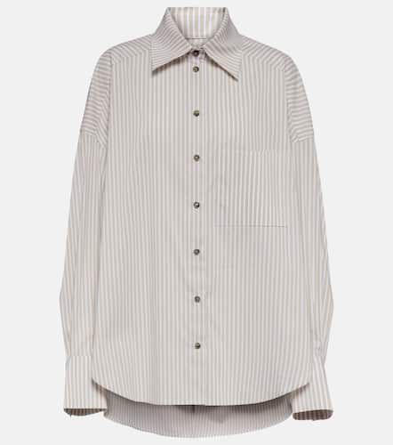 Bilbao striped cotton-blend shirt - The Mannei - Modalova
