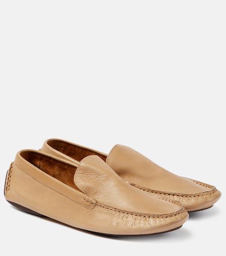 The Row Lucca leather loafers - The Row - Modalova