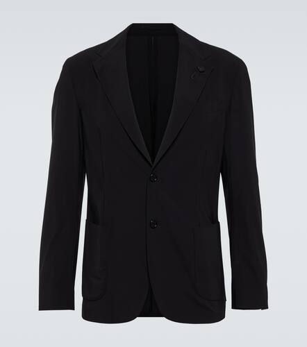 Single-breasted gabardine blazer - Lardini - Modalova