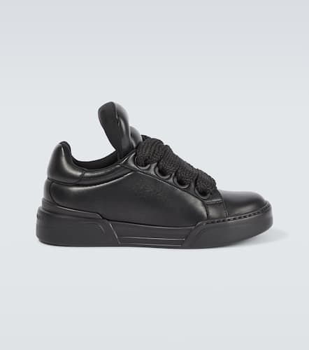 Mega Skate leather sneakers - Dolce&Gabbana - Modalova