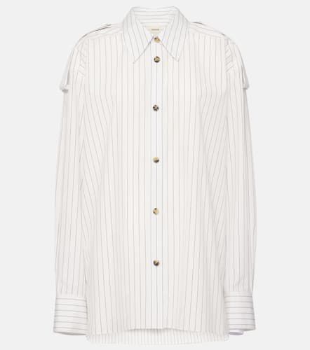 Camicia oversize Tamal in cotone a righe - Khaite - Modalova