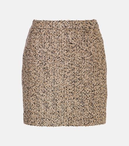 Lame tweed miniskirt - Alessandra Rich - Modalova