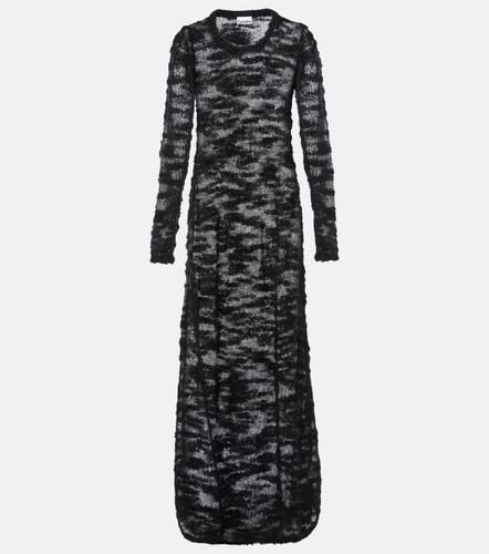 Ganni Sheer bouclé maxi dress - Ganni - Modalova