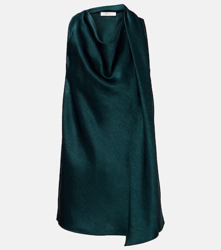 Vince Scarf-detail satin top - Vince - Modalova