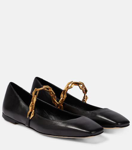 Diamond Tilda leather ballet flats - Jimmy Choo - Modalova