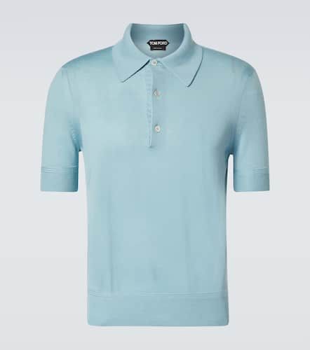 Cashmere and silk polo shirt - Tom Ford - Modalova