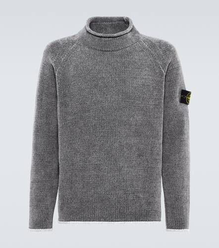 Rollkragenpullover Compass aus Baumwolle - Stone Island - Modalova