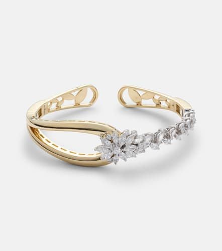 Armreif Golden Strada aus 18kt Gelbgold mit Diamanten - Yeprem - Modalova