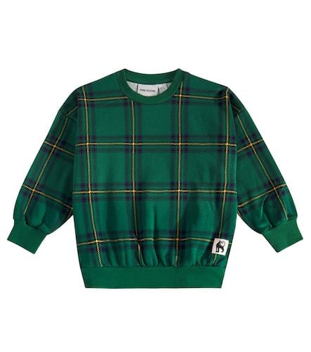 Checked cotton sweatshirt - Mini Rodini - Modalova