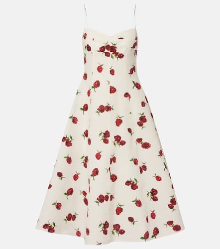 Abito midi Isabella in seta e cotone - Khaite - Modalova