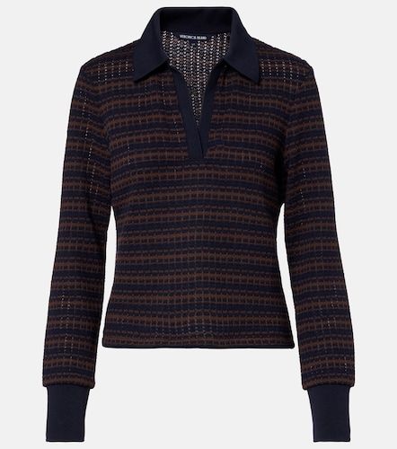 Kamal striped polo sweater - Veronica Beard - Modalova