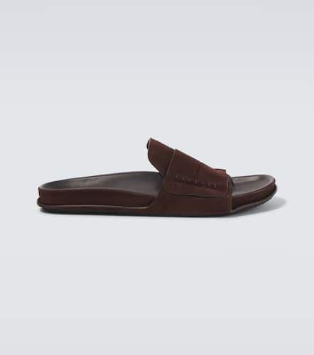 Jacquemus Mocassin suede slides - Jacquemus - Modalova