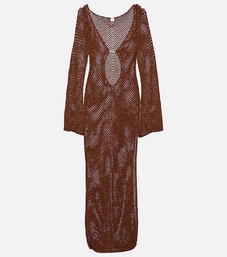 Rey cutout cotton-blend maxi dress - Bananhot - Modalova