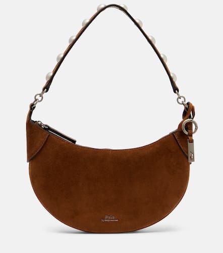 Bolso al hombro Polo ID Mini de ante con tachuelas - Polo Ralph Lauren - Modalova