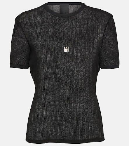 Givenchy Ribbed-knit cotton T-shirt - Givenchy - Modalova