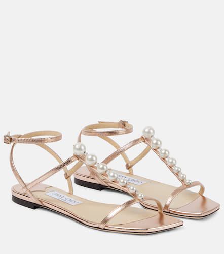 Sandalias Amari de piel adornada - Jimmy Choo - Modalova