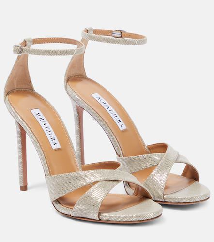 Sandali Divine 105 metallizzati - Aquazzura - Modalova