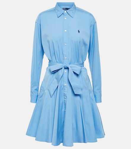 Belted cotton poplin shirt dress - Polo Ralph Lauren - Modalova