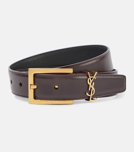 Cassandre 30mm leather belt - Saint Laurent - Modalova