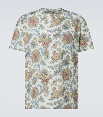 Etro Paisley cotton jersey T-shirt - Etro - Modalova