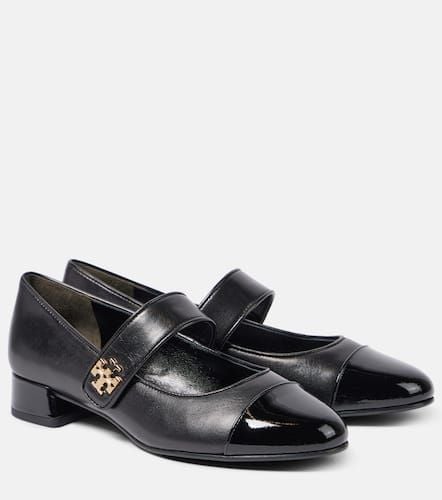 Logo leather Mary Jane pumps - Tory Burch - Modalova