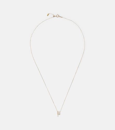 Zeus 18kt necklace with diamonds - Persee - Modalova