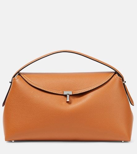 Tote Bag T-Lock Medium aus Leder - Toteme - Modalova