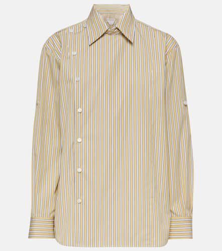 Camicia in cotone a righe - Bottega Veneta - Modalova