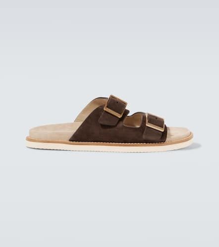 Sandalen aus Veloursleder - Brunello Cucinelli - Modalova