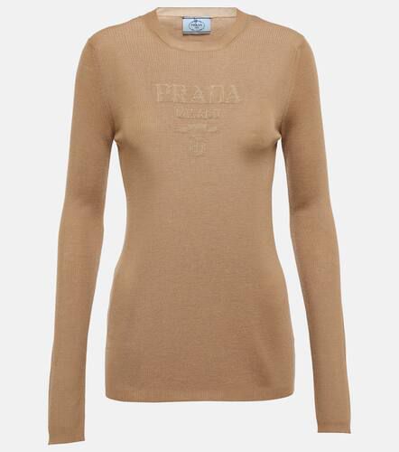 Prada Wool and silk sweater - Prada - Modalova