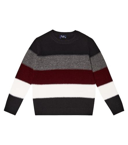 Il Gufo Striped virgin wool sweater - Il Gufo - Modalova