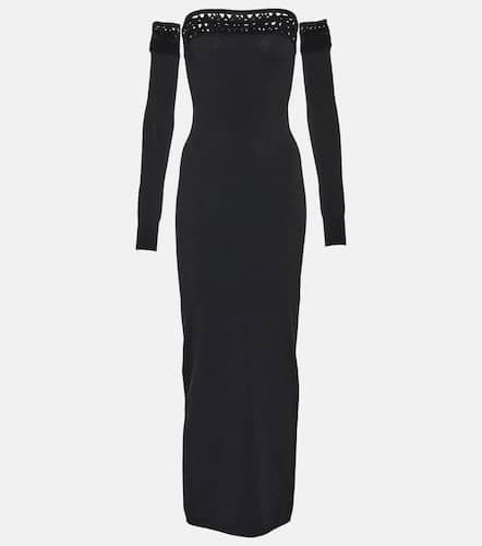 Alaïa Vestido Vienne con hombros descubiertos - Alaia - Modalova