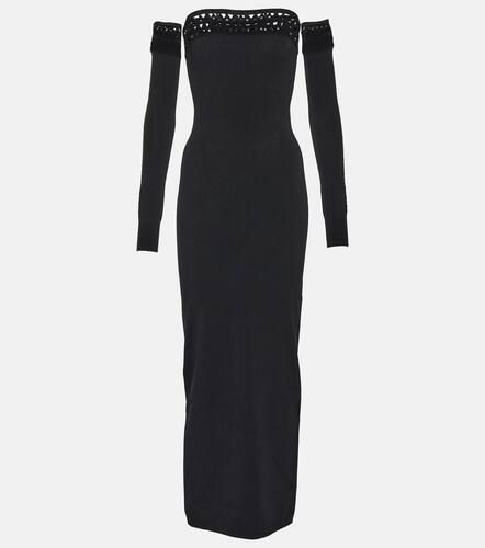 AlaÃ¯a Vienne off-shoulder maxi dress - Alaia - Modalova