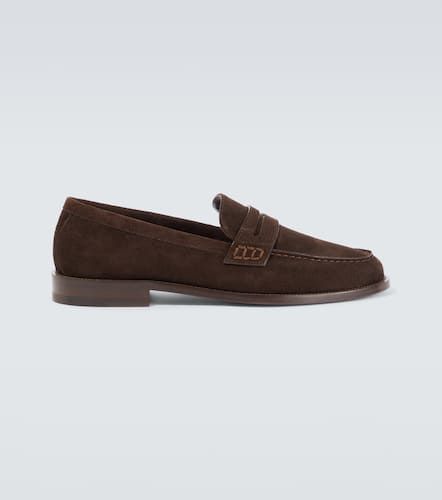 Perry suede penny loafers - Manolo Blahnik - Modalova