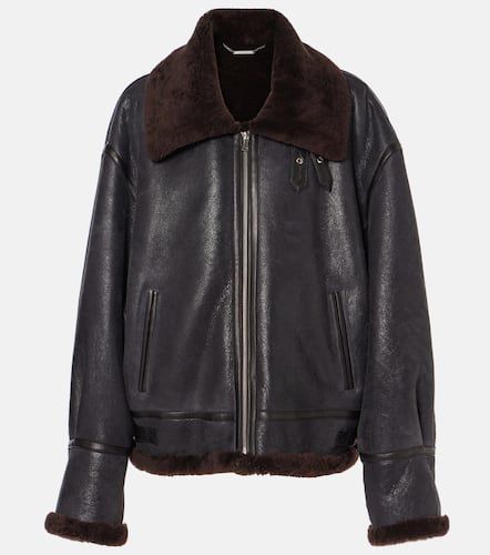 Lederjacke Portia mit Shearling - Nour Hammour - Modalova