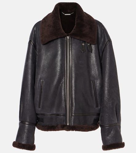 Lederjacke Portia mit Shearling - Nour Hammour - Modalova