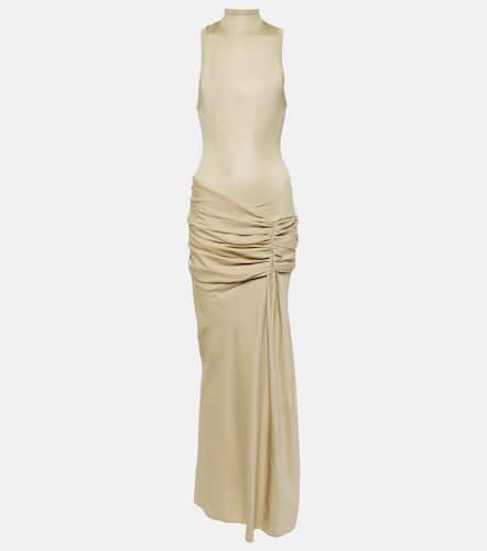 Fusion ruched faille maxi dress - Christopher Esber - Modalova