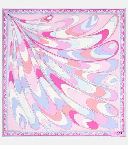 Pucci Foulard silk twill scarf - Pucci - Modalova