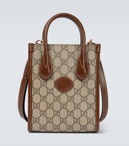 GG Supreme canvas mini tote bag - Gucci - Modalova