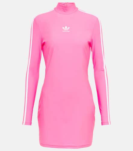 X Adidas logo mockneck minidress - Balenciaga - Modalova