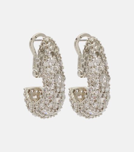 Crystal-embellished hoop earrings - Jennifer Behr - Modalova