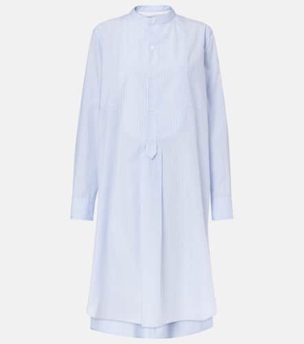 Robe chemise rayée en coton - Bottega Veneta - Modalova