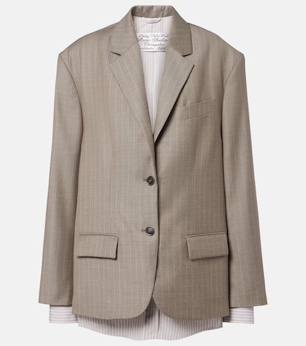 Acne Studios Striped wool jacket - Acne Studios - Modalova